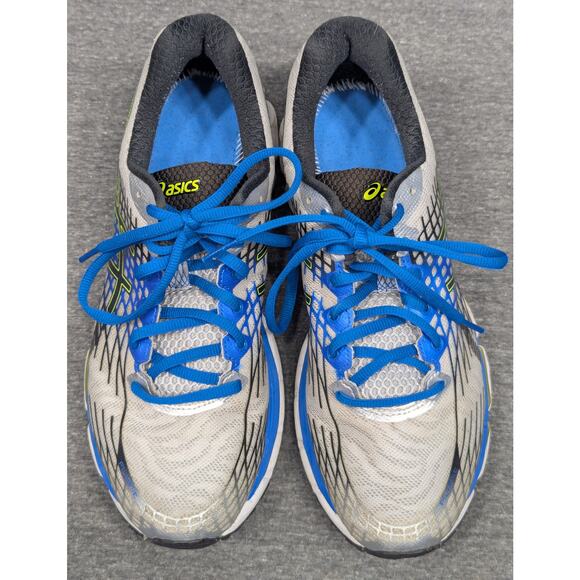 ASICS Mens Shoes - Gray/Blue, Sneakers, Gel-Nimbus 17, Running/Jogging, Size 8.5 - Picture 6 of 8